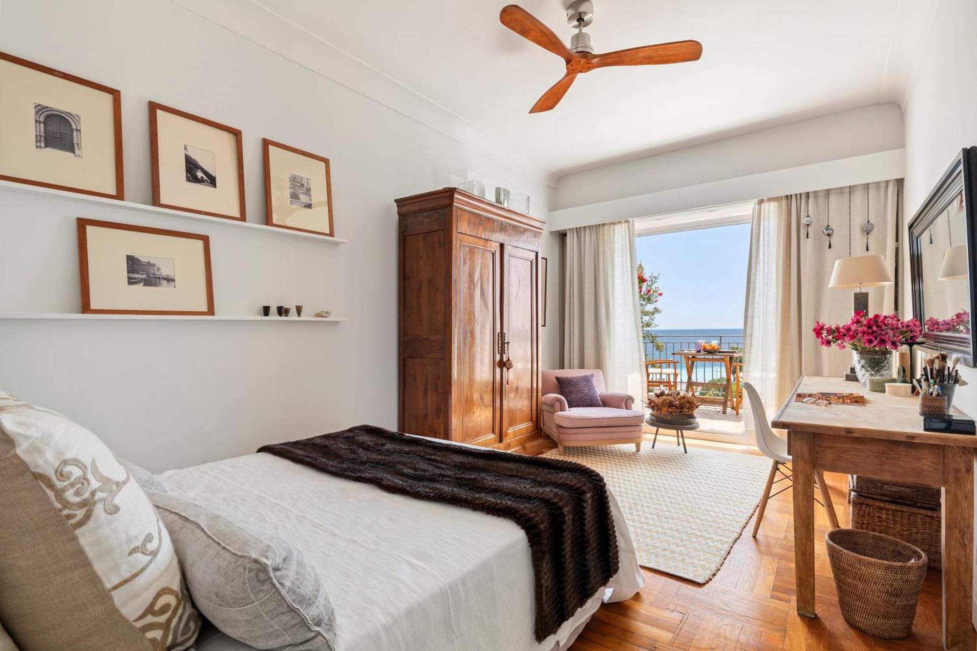 Unique Sea View Apartment, Center, 100M2 Nice Bagian luar foto