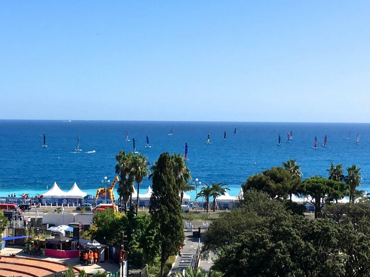 Unique Sea View Apartment, Center, 100M2 Nice Bagian luar foto